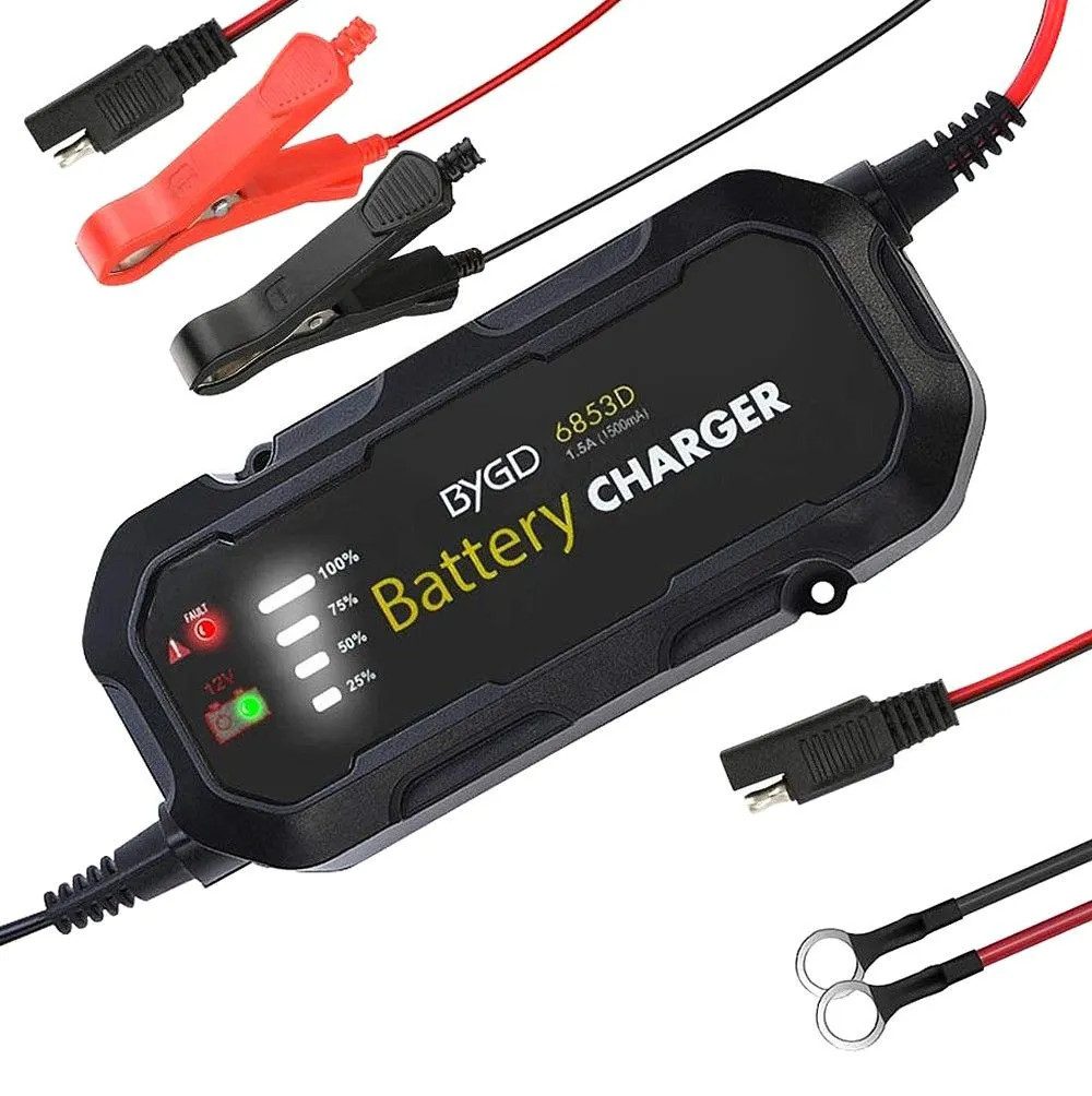 Batterie Ladegerät passend für Chopper / Custombike Special Lumitecs Batterie-Ladegerät