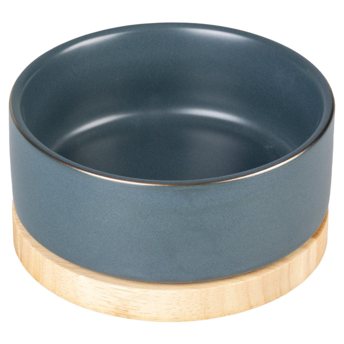 DUVO+ Futternapf Futternapf Stone Timber blau für Hunde