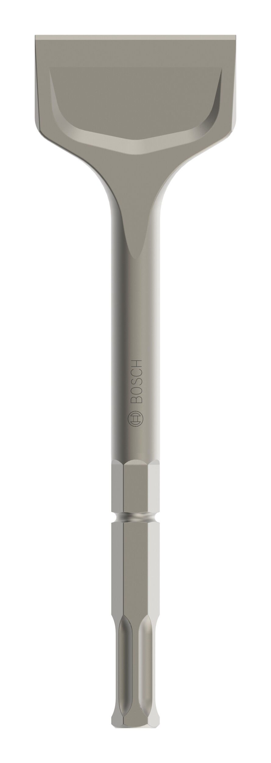 BOSCH Steinbohrer Pro Hex-5C, Pro HEX 22-5C Spatmeißel mit Sechskantaufnahme, 115 x 400 mm