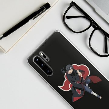 DeinDesign Handyhülle Itachi Uchiha Offizielles Lizenzprodukt Naruto Shippuden, Huawei P30 Pro New Edition Silikon Hülle Bumper Case Handy Schutzhülle