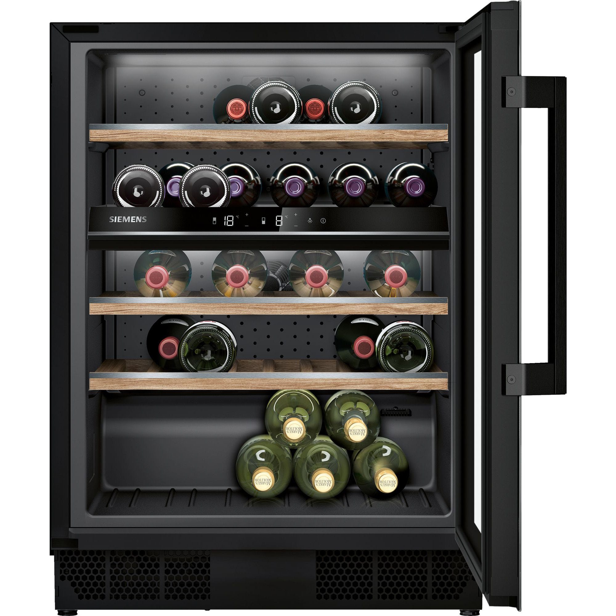 SIEMENS Weinkühlschrank Siemens KU21WAHG0 iQ500, Weinkühlschrank, (2