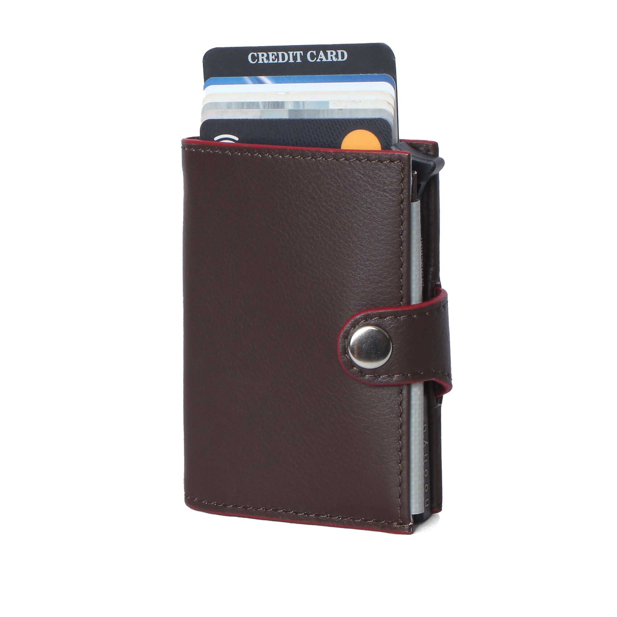 Margelisch Mini Geldbörse "noonyu single col.edge" Farbkanten günstig online kaufen