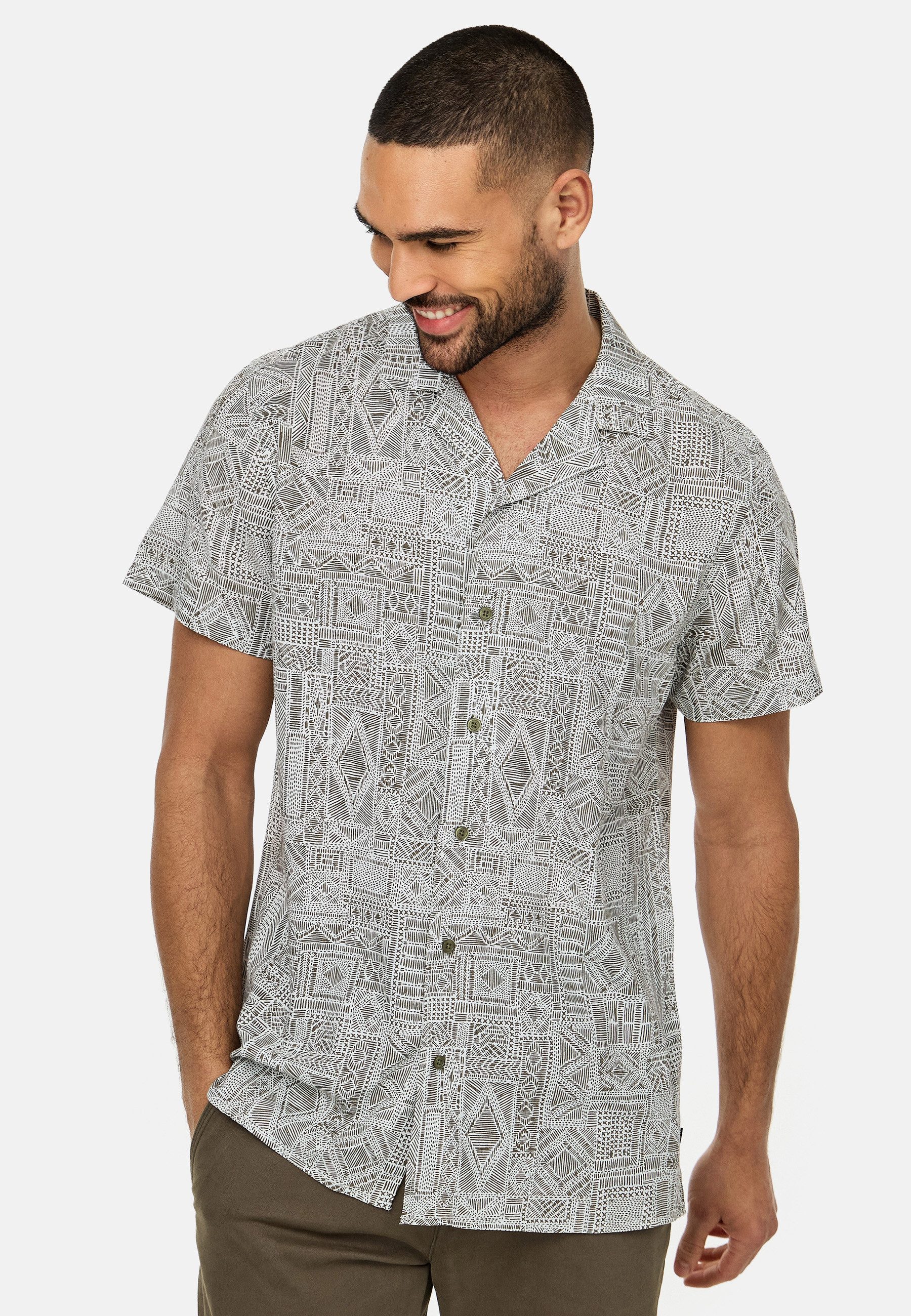 Indicode Langarmhemd INFrey sommerliches Freizeithemd günstig online kaufen