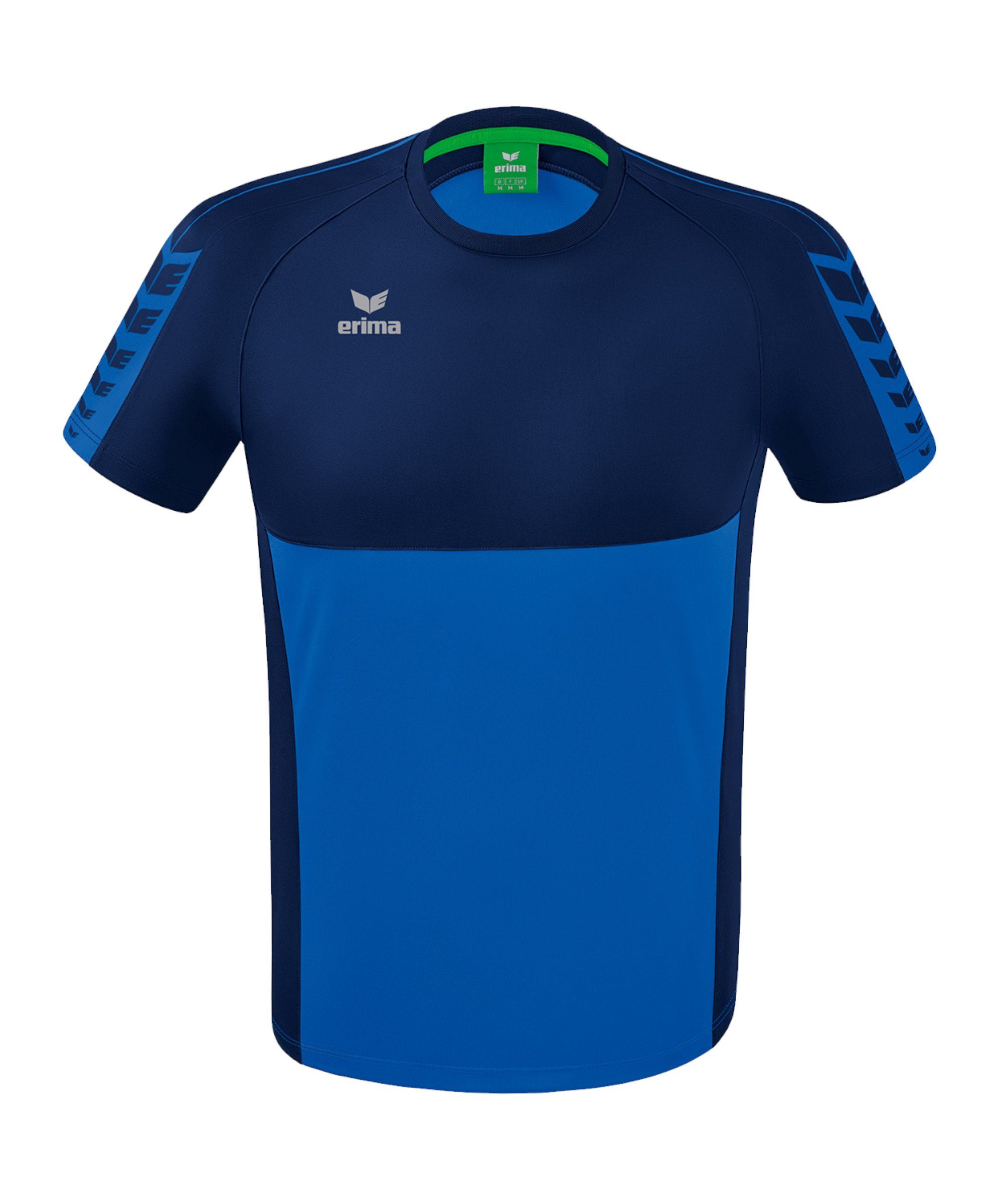 Erima T-Shirt Six Wings T-Shirt default blaublau | T-Shirts
