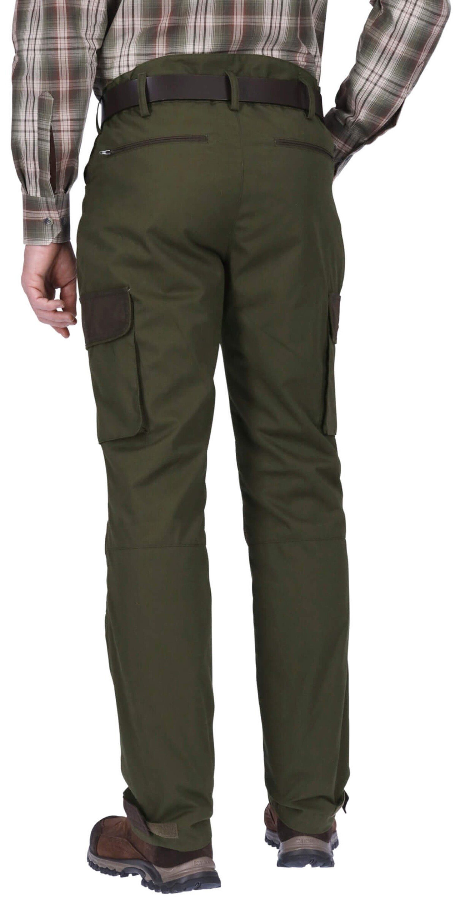 HUBERTUS oliv Hubertus Jagd-Hose Outdoorhose