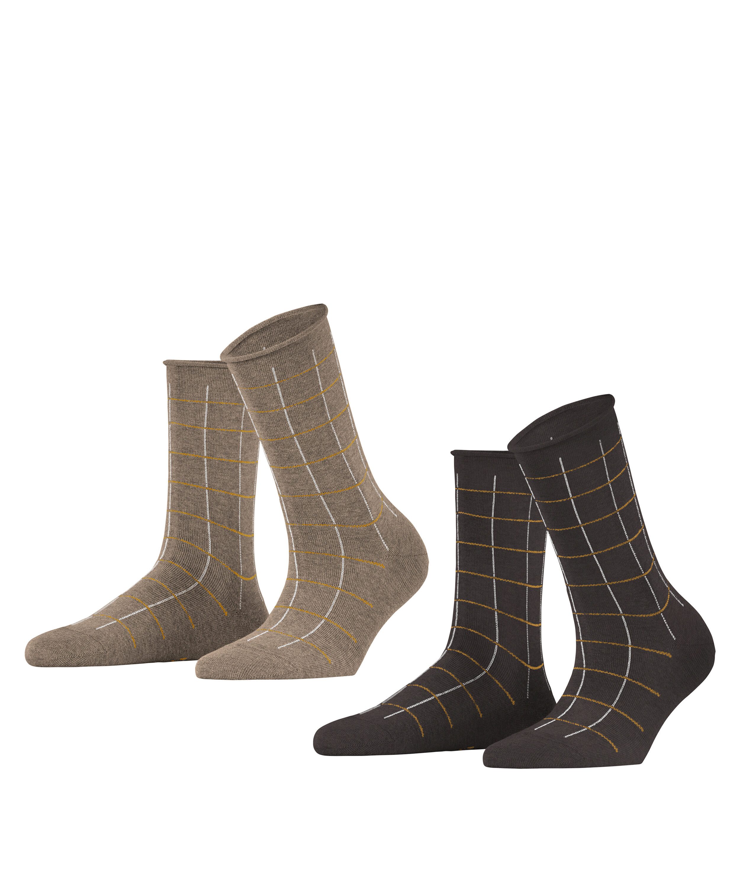 Socken Checks 2-Pack