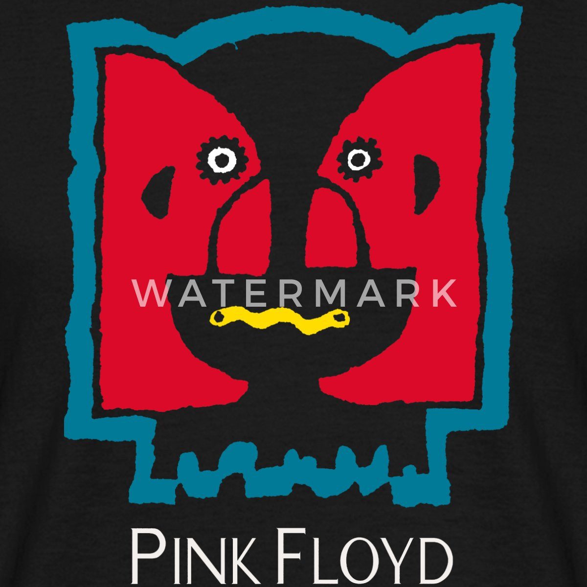 Spreadshirt T-Shirt Pink Floyd The Division Bell Abstrakt Männer T-Shirt (1-tlg)