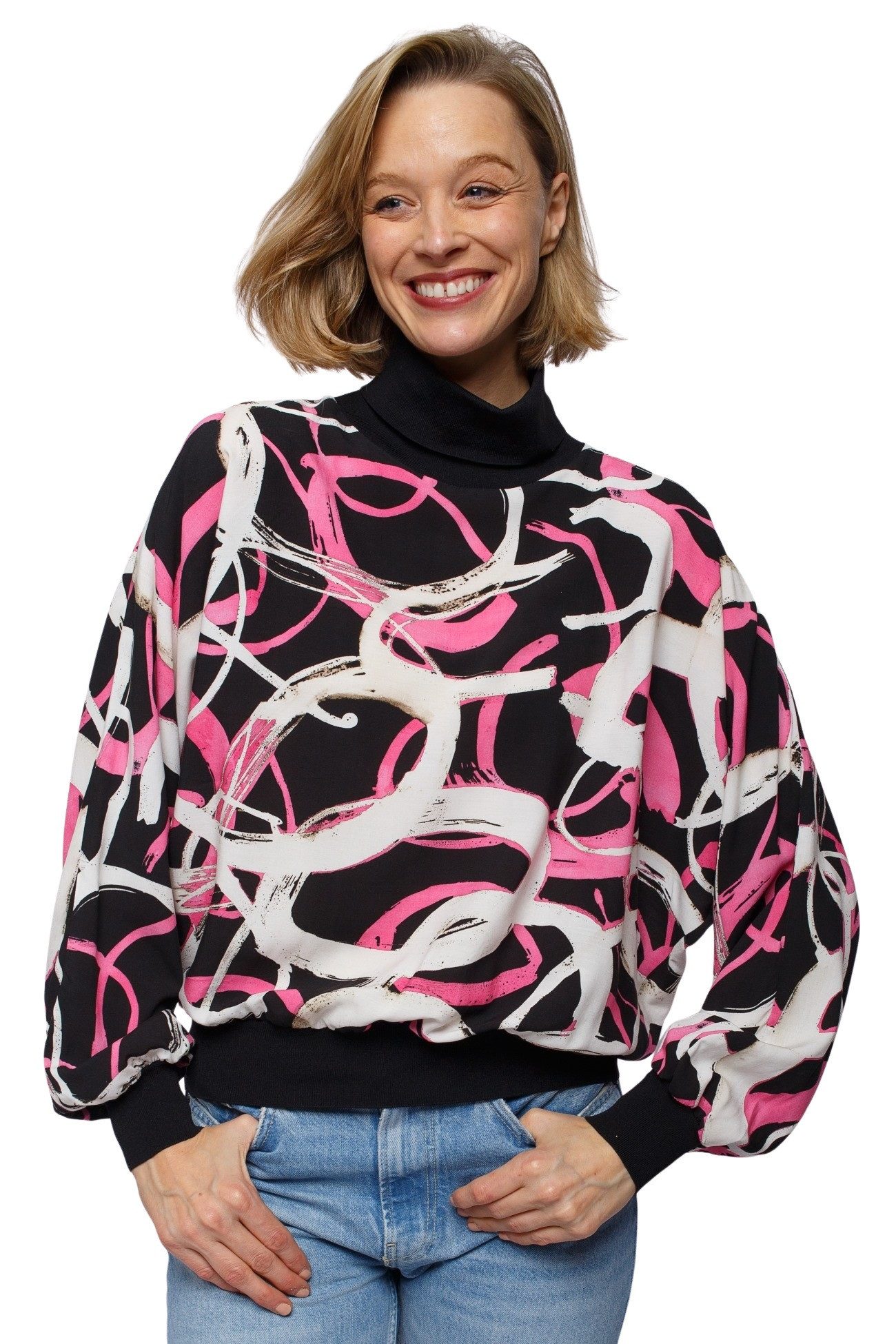 Emily Van Den Bergh Schlupfbluse Damenbluse 8339-994