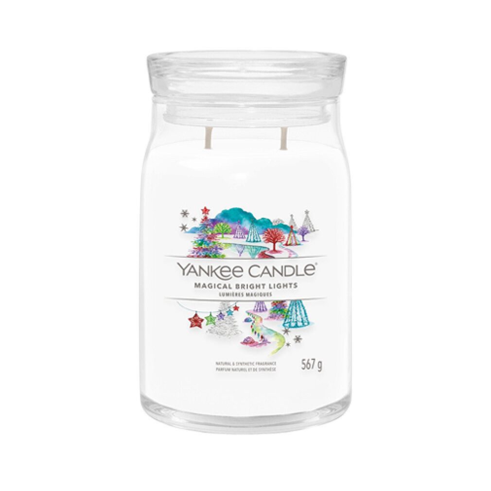 Yankee Candle Duftkerze Magical Bright Lights signature svíÄka velká 567 g