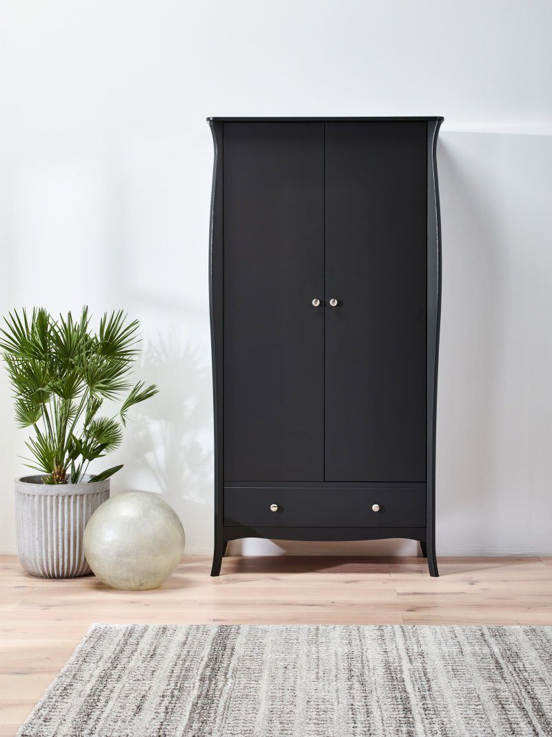 ebuy24 Kleiderschrank »Baroque Kleiderschrank 2-türig mit ...