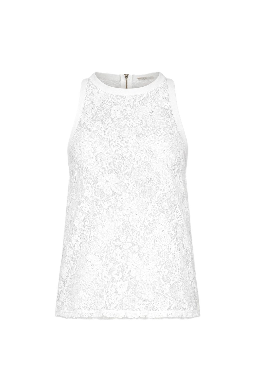 Liu Jo Spitzentop - Top Damen - Blusentop - schwarzes Damen Spitzentop