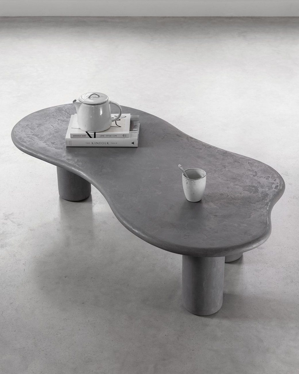 DTP Couchtisch Curva aus Mortex, Dusk