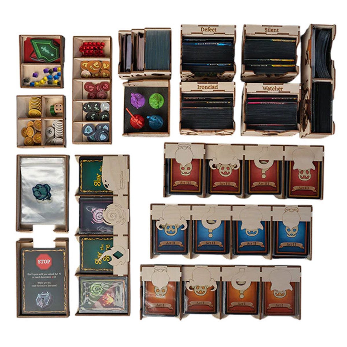 Laserox Spiel Insert Für Slay The Spire - Organizer