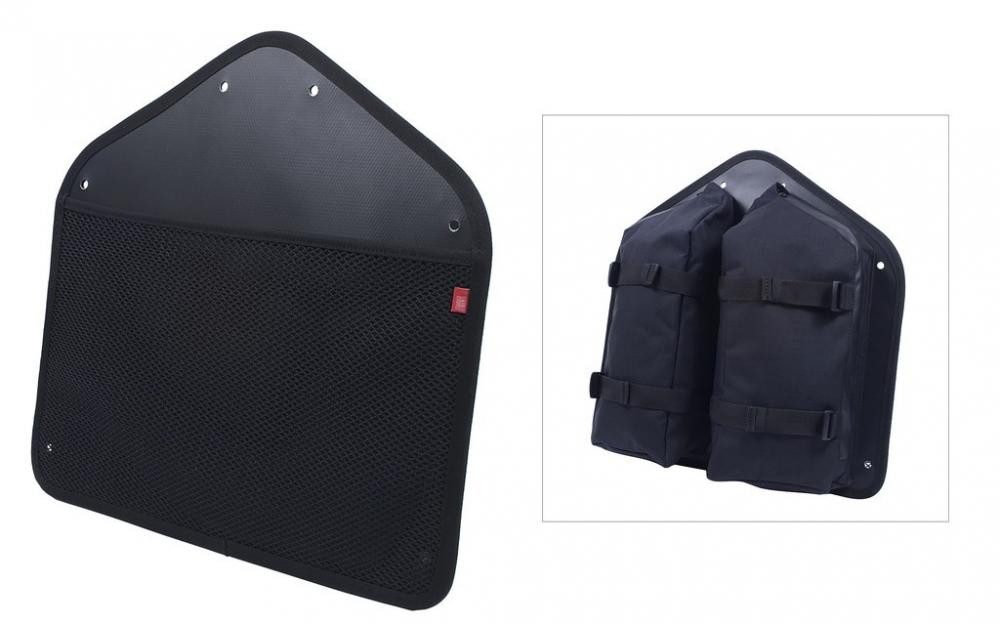 Fahrer Fahrradtasche Tasche Fahrer Panel Bag für Bullitt Cargobikes, schwarz