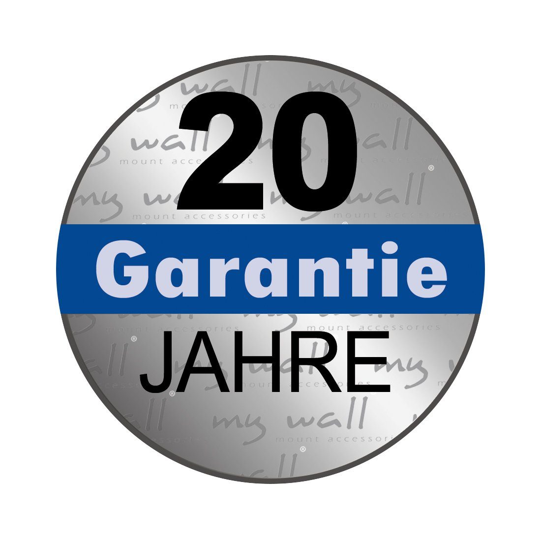 my wall TV-Standfuß HP2BL, (bis 55 Zoll, TV Ständer mit gutem Stand aus Sicherheitsglas)