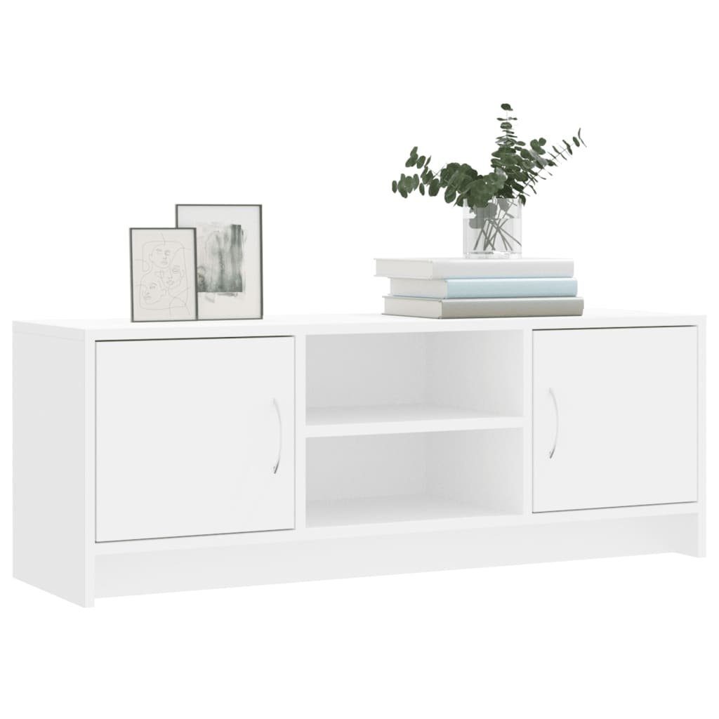 vidaXL TV-Schrank TV-Schrank Weiß 102x30x37,5 cm Holzwerkstoff (1-St)