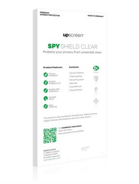 upscreen Blickschutzfolie für Google Chromecast Ultra, Displayschutzfolie, Blaulichtfilter Privacy Folie Schutzfolie Sichtschutz klar Anti-Spy