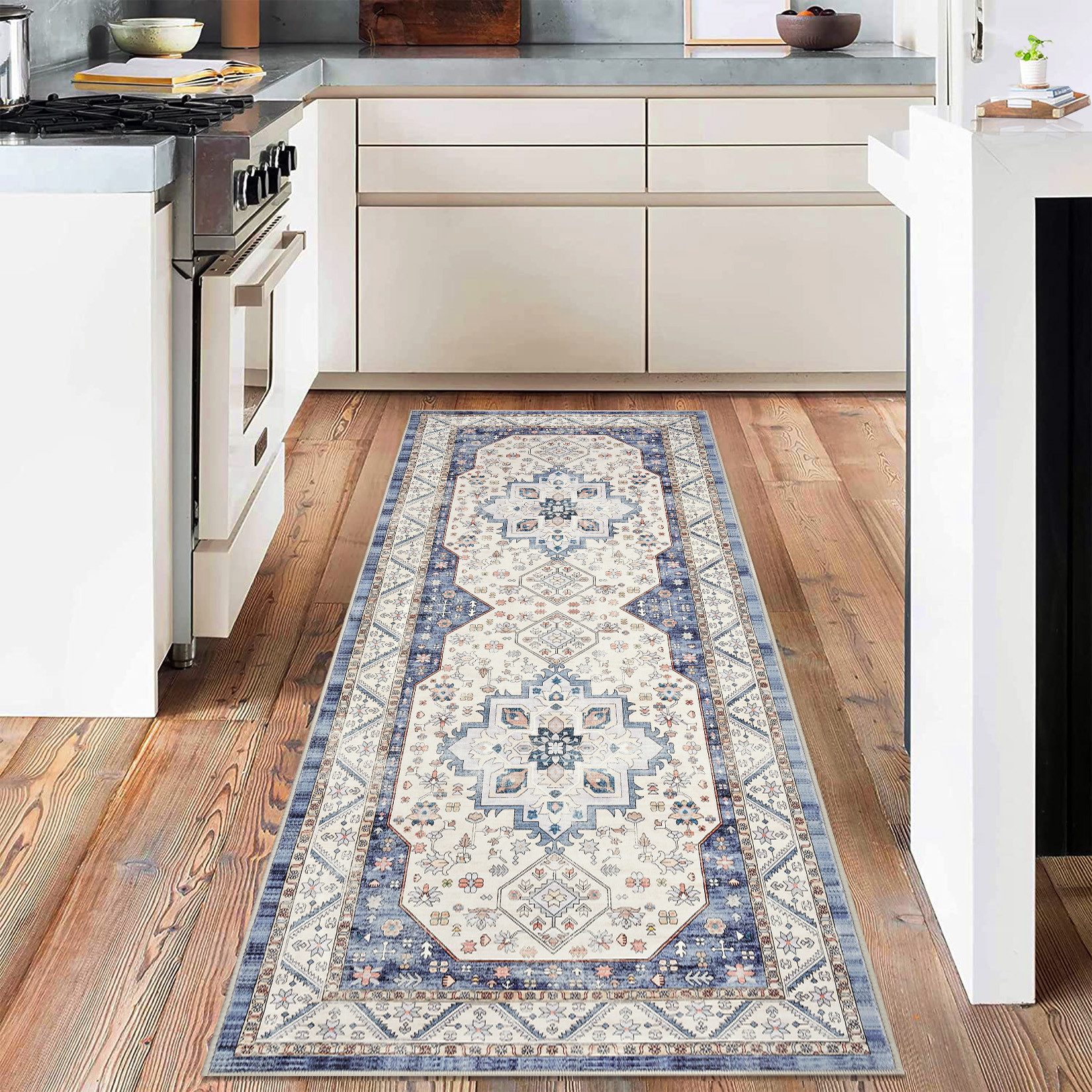 GarveeMore Teppich Vintage Boho-Teppich Wohnzimmer Teppiche günstig online kaufen