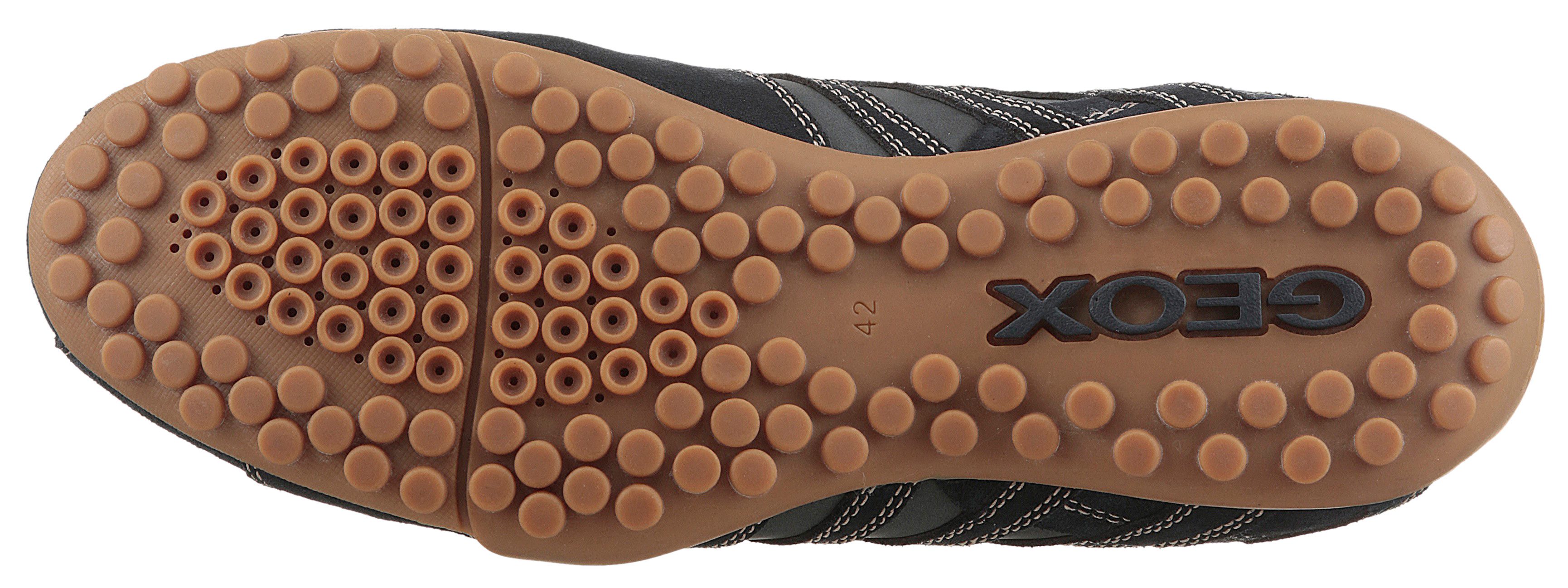 Geox U SNAKE ORIGINAL Slipper Sneaker mit Geox Spezial Membrane, Größenschablone zum Download