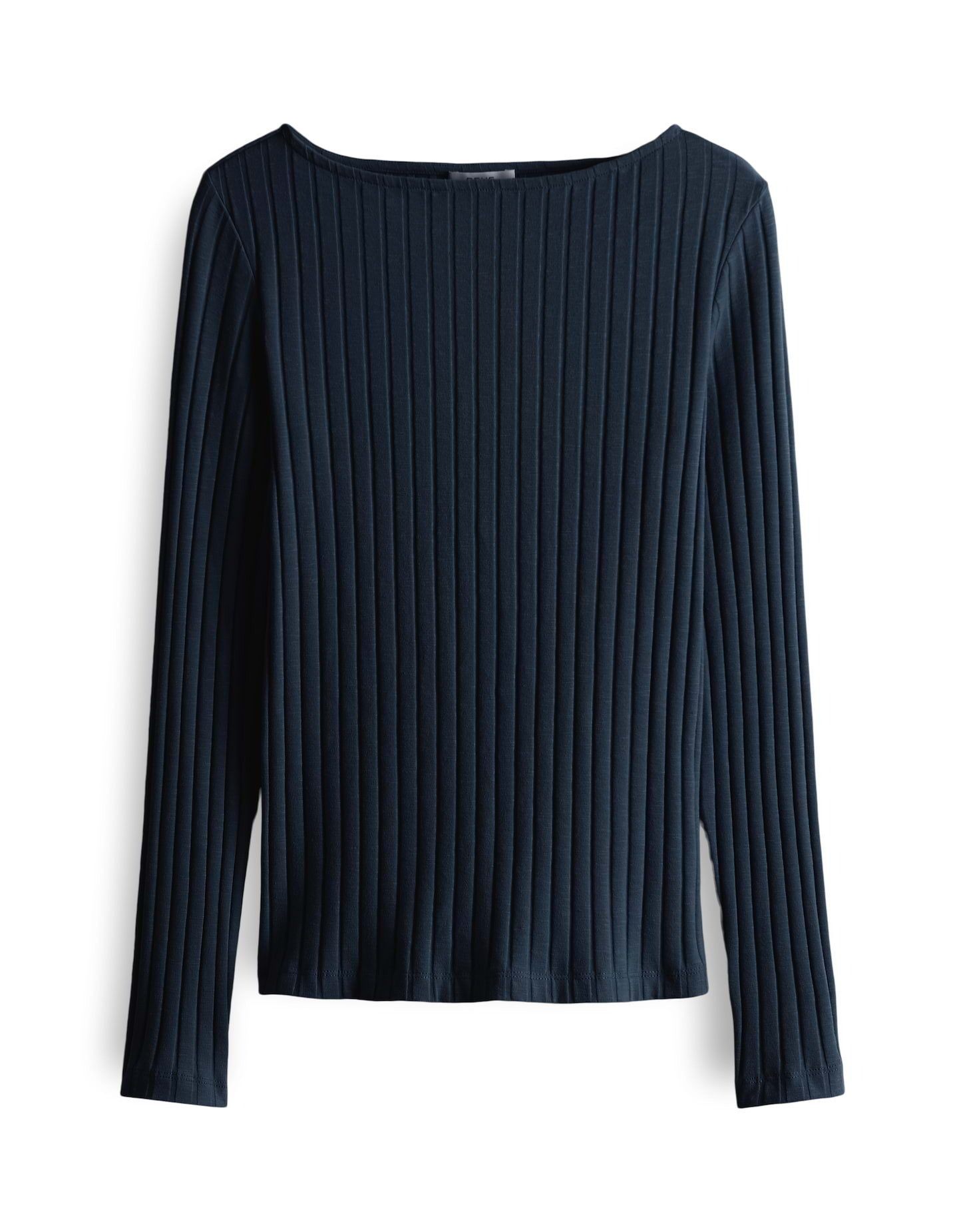 OPUS Langarmshirt Rippshirt SOVKE Slim aus günstig online kaufen
