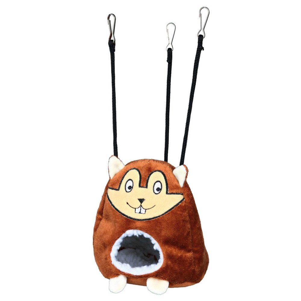 TRIXIE Tierbett Kuschelhöhle für Hamster braun