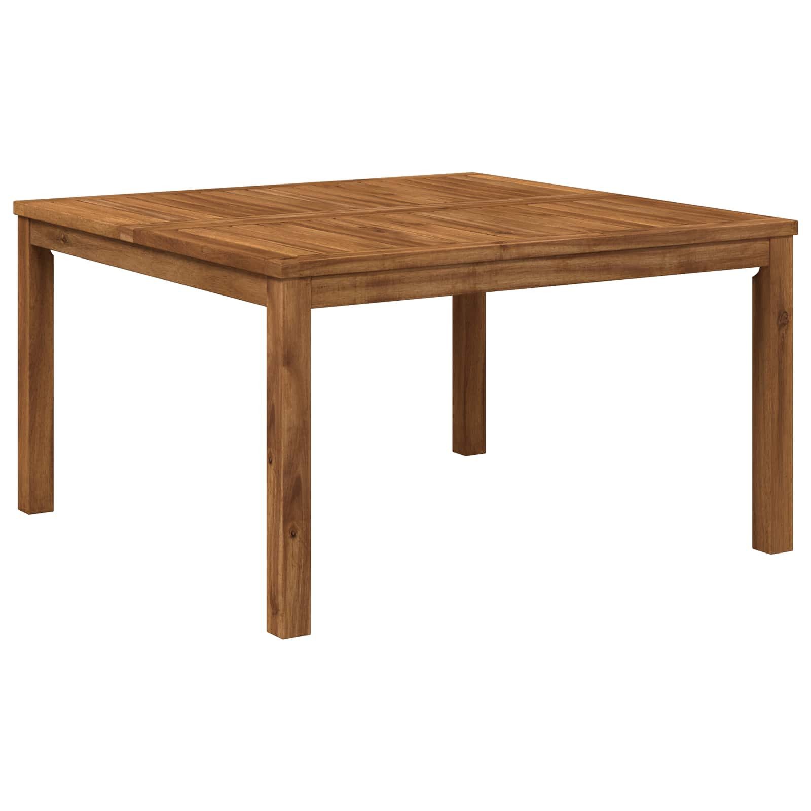 vidaXL Couchtisch Couchtisch Natur 80 x 80,5 x 45 cm Massivholz (1-St)