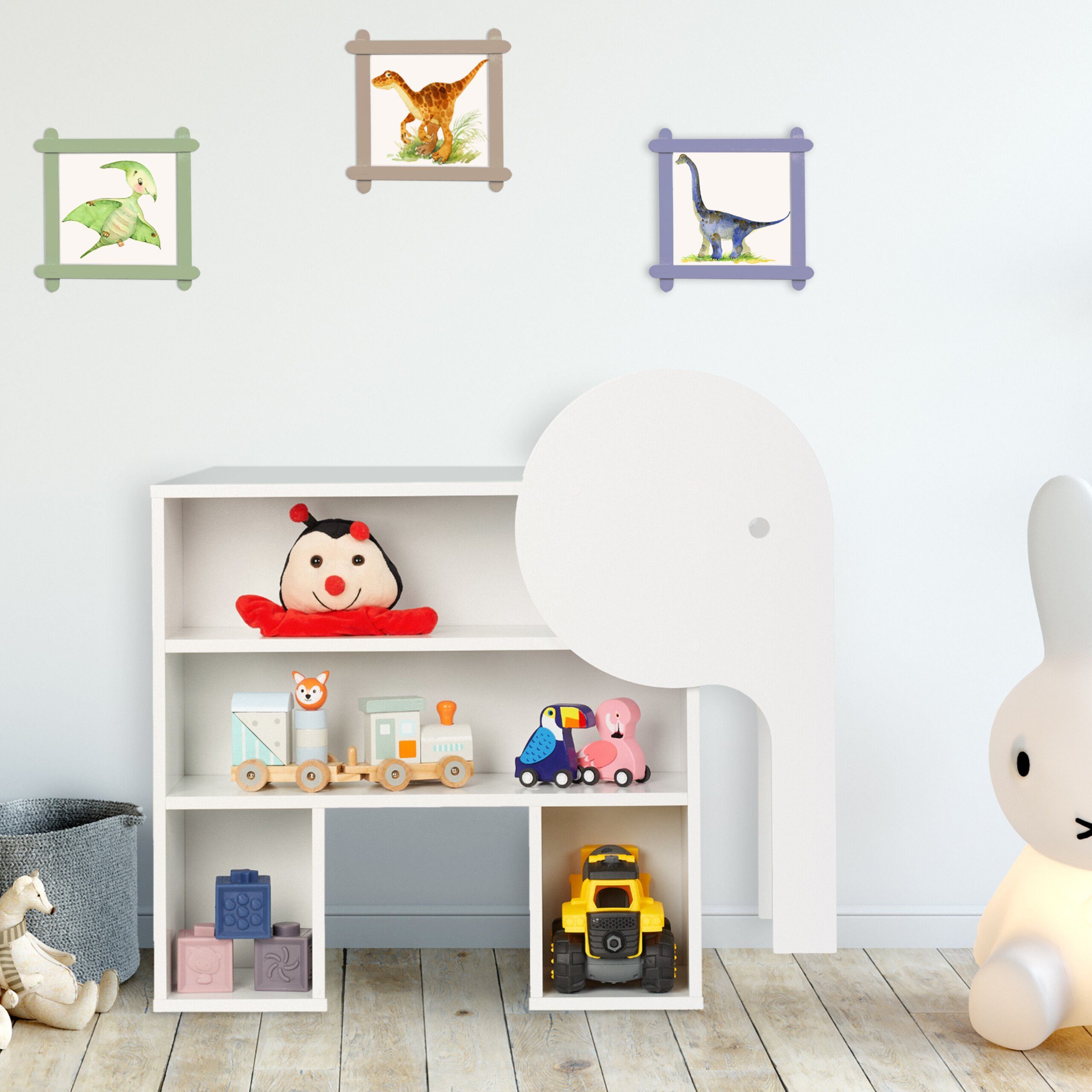 relaxdays Kinderregal Elefant günstig online kaufen