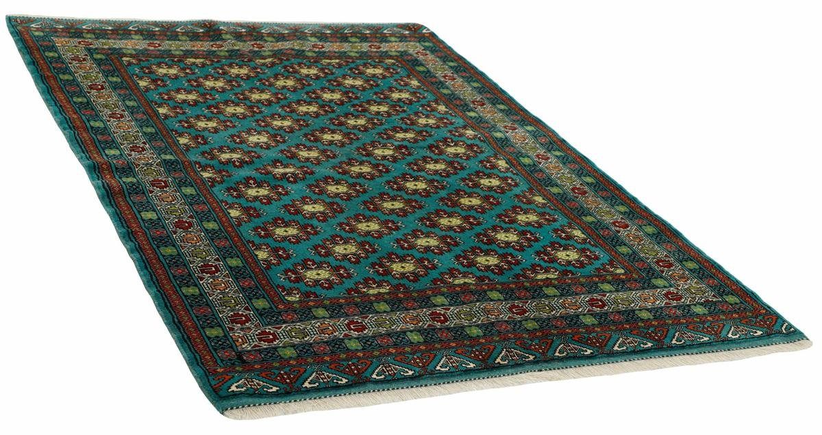 Orientteppich Turkaman 138x200 Handgeknüpfter Orientteppich 6 mm Trading, Höhe: Nain / Perserteppich, rechteckig
