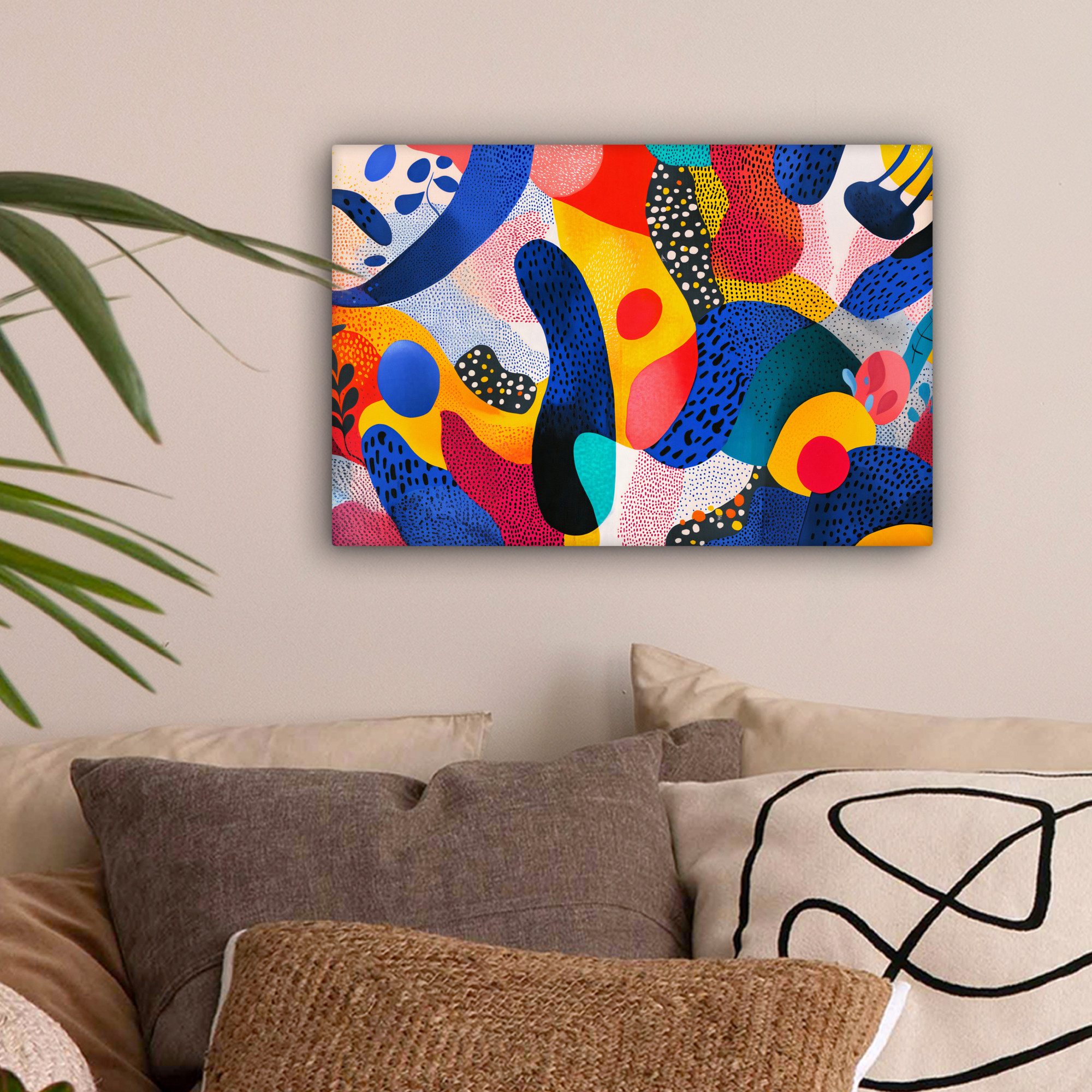 OneMillionCanvasses® Leinwandbild Formen - Abstrakt - günstig online kaufen
