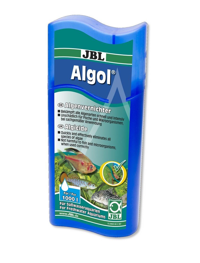 JBL GmbH & Co. KG Aquariumfilter JBL Algol Algenmittel 250 ml Algenmittel zur Bekämpfung von Algen in