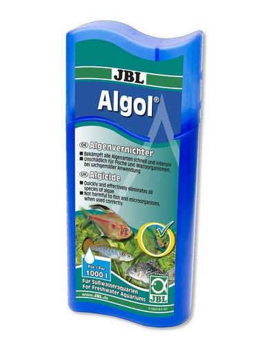 JBL GmbH & Co. KG Aquariumfilter JBL Algol Algenmittel 250 ml Algenmittel zur Bekämpfung von Algen in