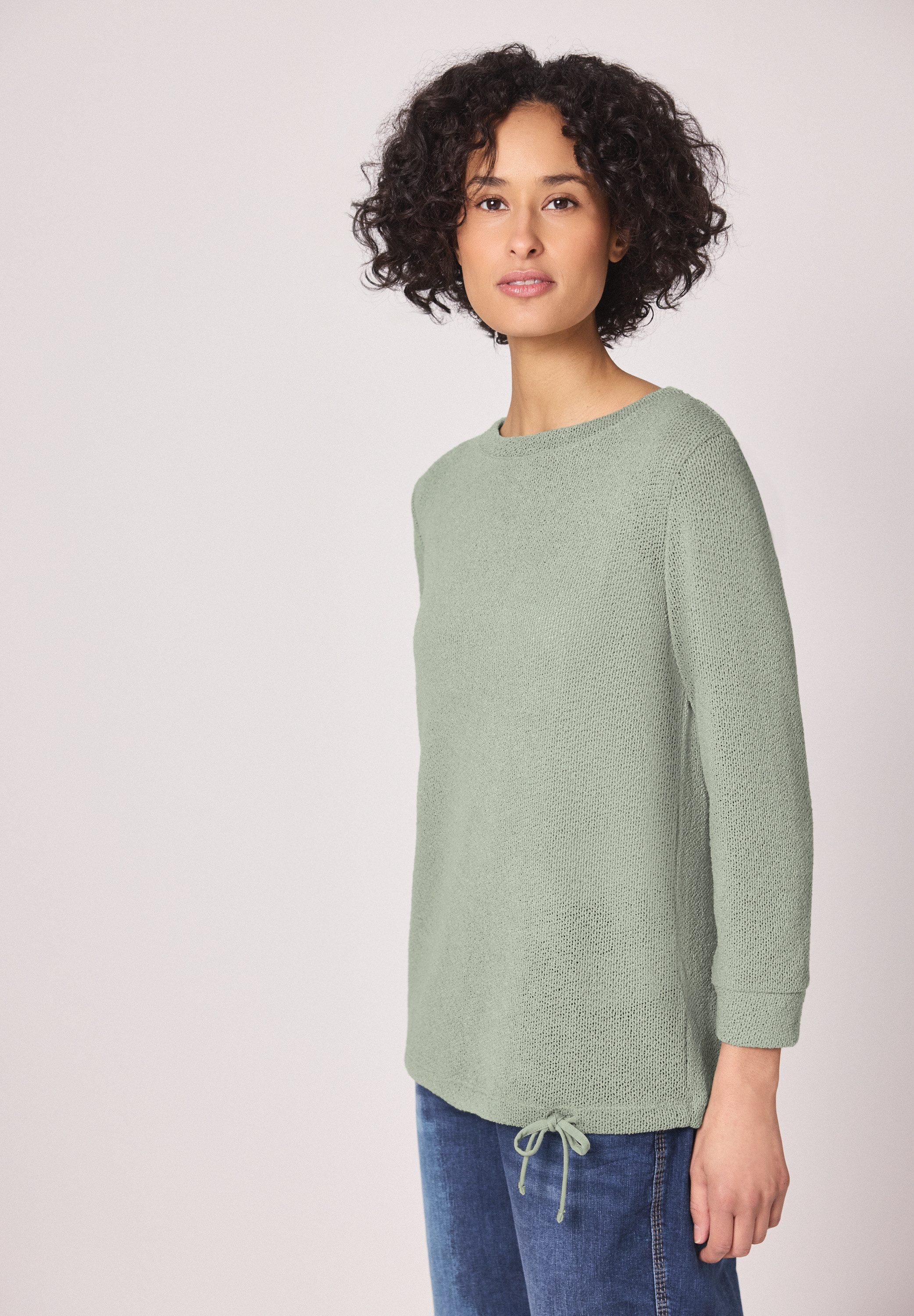 STREET ONE 3/4-Arm-Shirt mit 3/4 Ärmeln