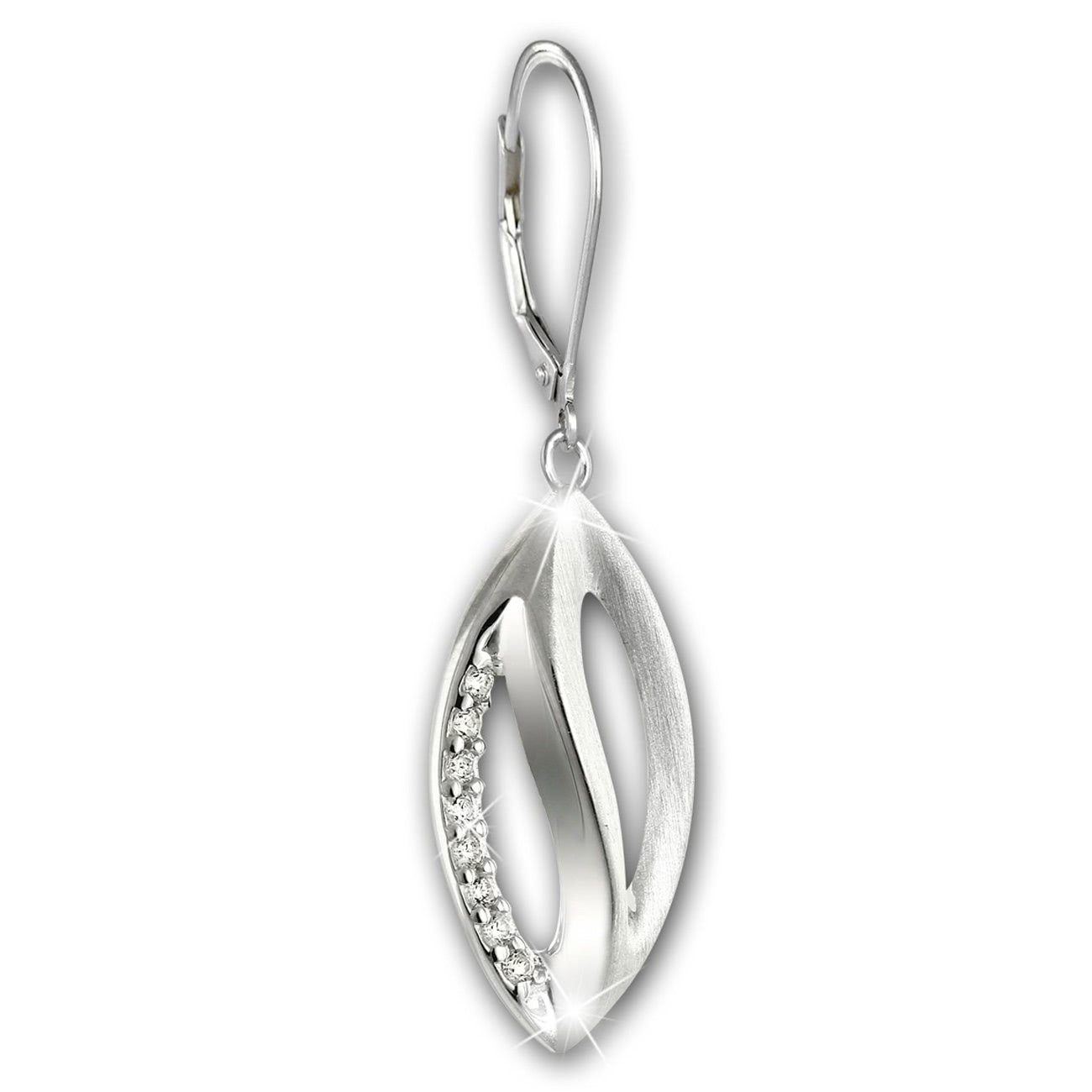 SilberDream Paar Ohrhänger SilberDream Ohrringe Zirkonia 925 Silber (Ohrhän günstig online kaufen