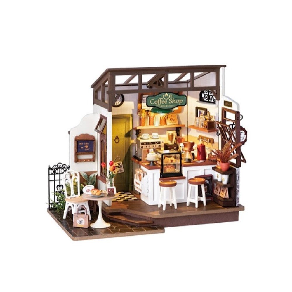 ROLIFE 3D-Puzzle DIY Coffee-Shop "Café No. 17", 183 Puzzleteile günstig online kaufen