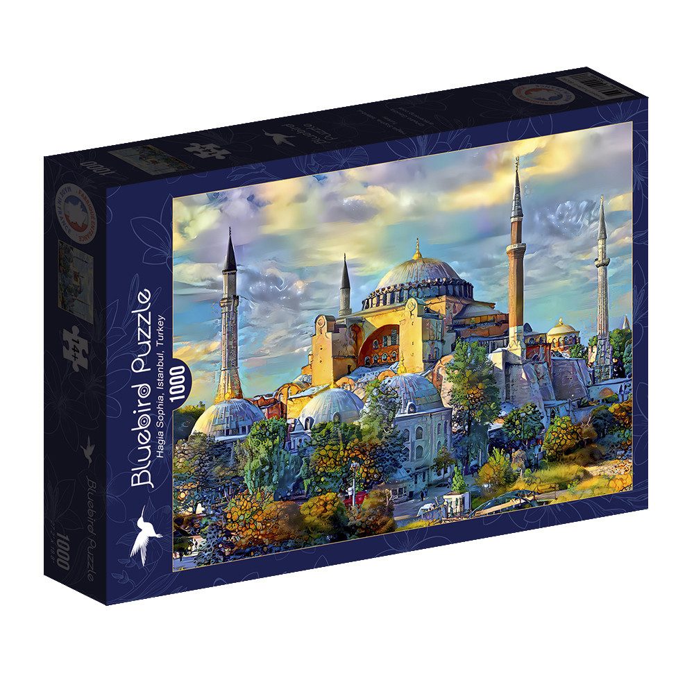 Bluebird Puzzle Puzzle Hagia Sophia, Istanbul, Turkey, Puzzleteile günstig online kaufen