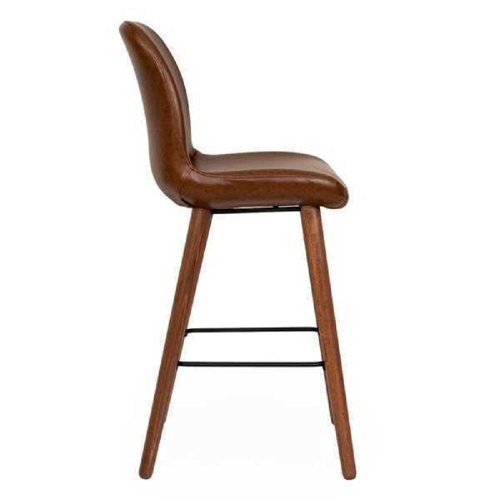 JVmoebel Esszimmerstuhl Esszimmerstuhl Luxus Braun Stühle Stuhl Design Lehnstuhl Möbel (1 St), Made in Europa