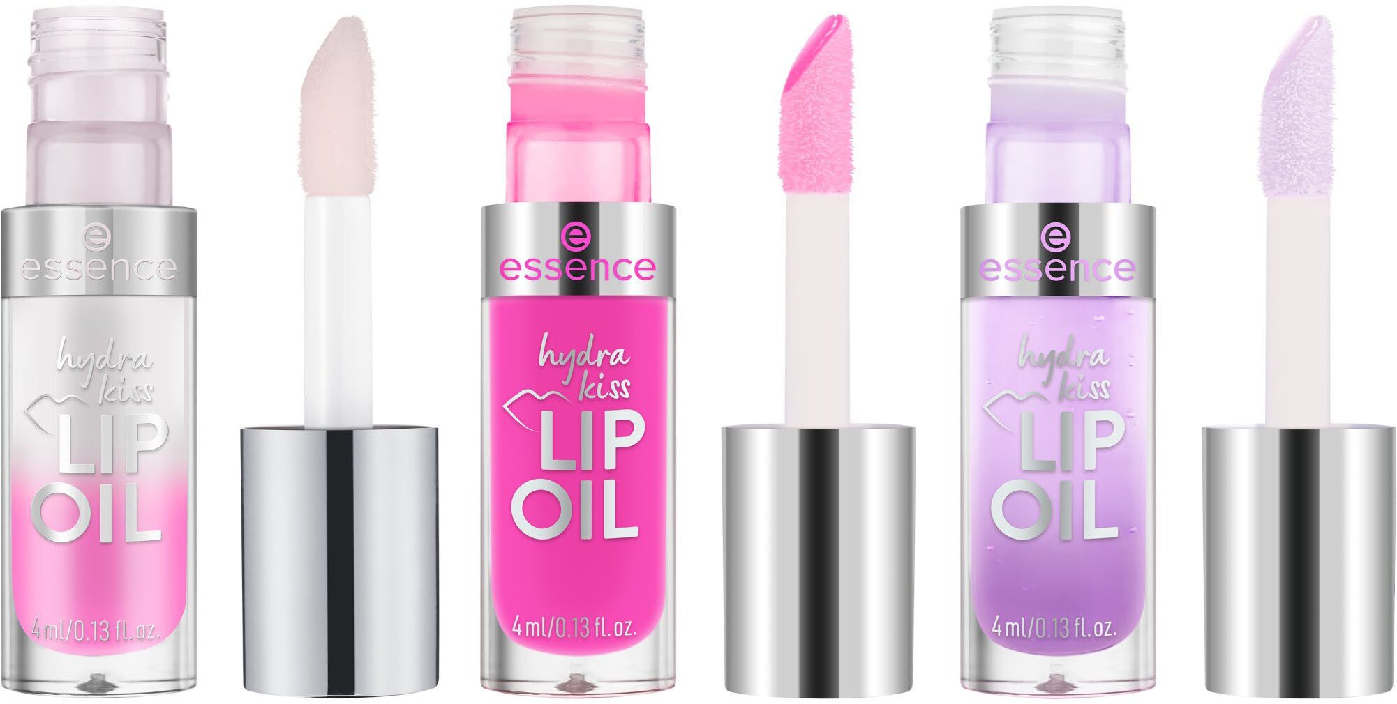 Essence Lippenstift-Set HYDRA KISS LIP OIL TRIO, 3-tlg.