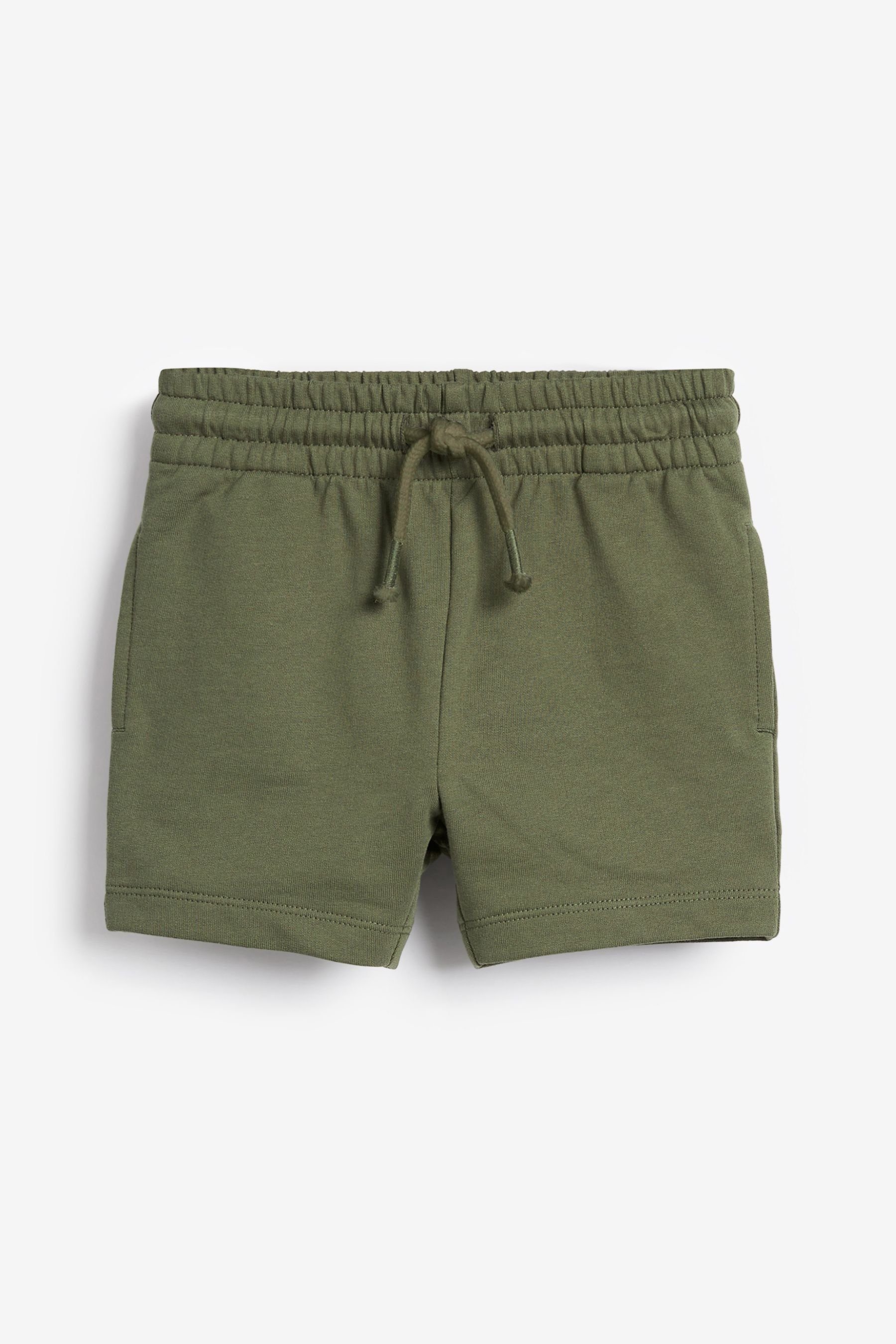 Next Sweatshorts Jersey-Shorts (1-tlg) Khaki Green