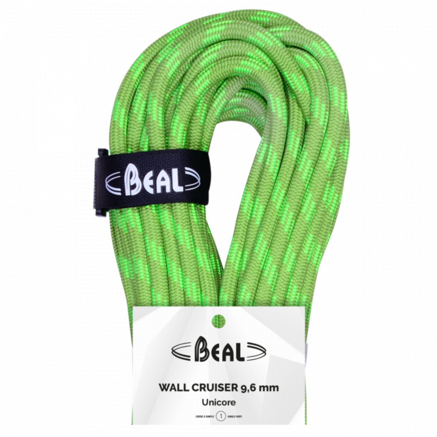 Beal CRUISER Green 9,6mm Kletterseil WALL UNICORE