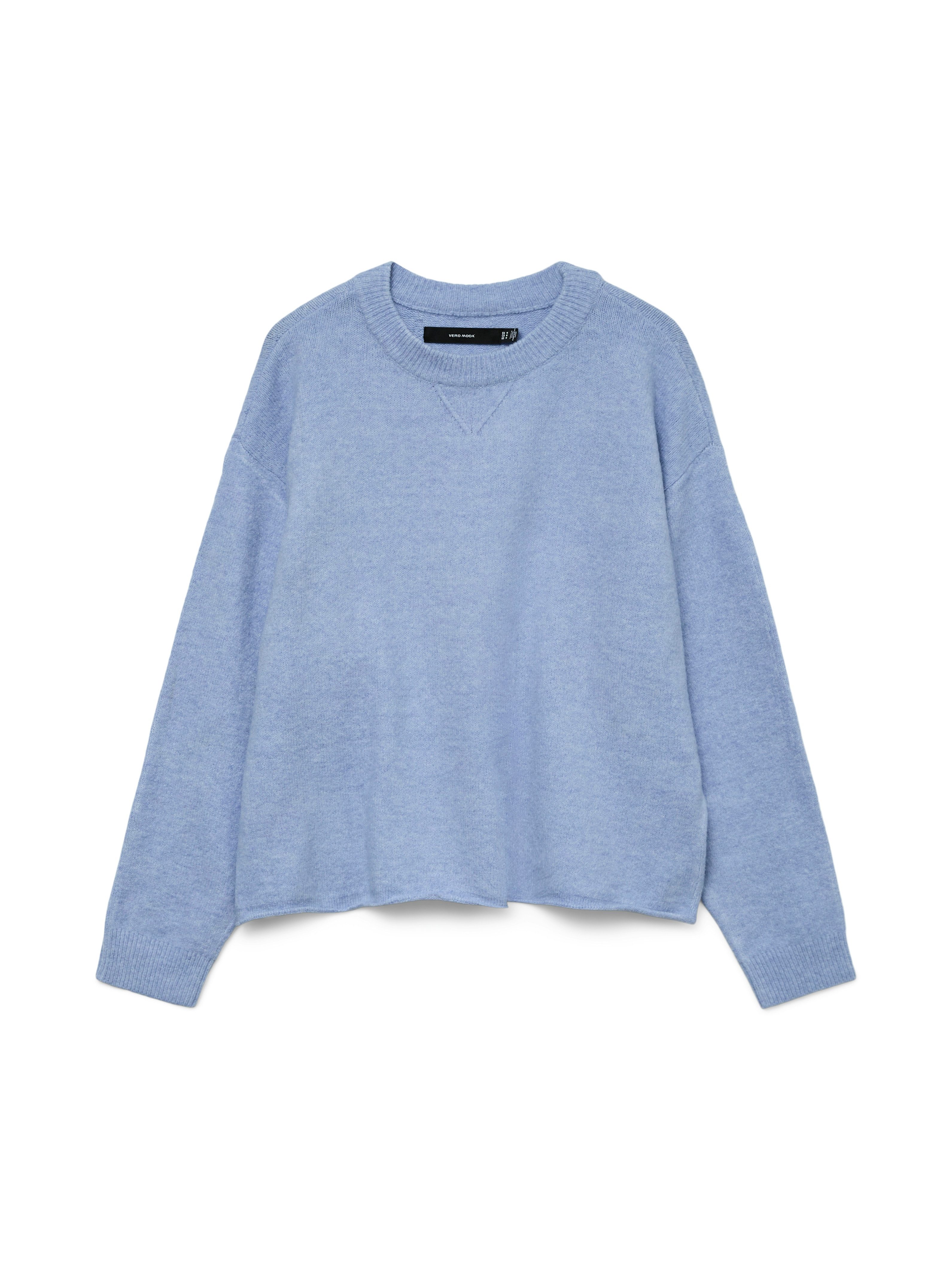 Vero Moda Strickpullover VMBOOM LS O-NECK PULLOVER BOO mit Rundhalsausschni günstig online kaufen
