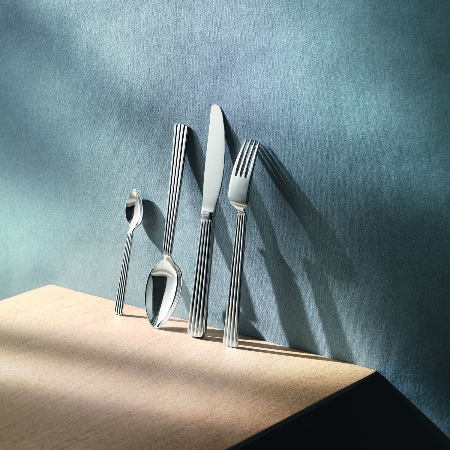 Georg Jensen Besteck-Set Bernadotte (24-tlg), Edelstahl