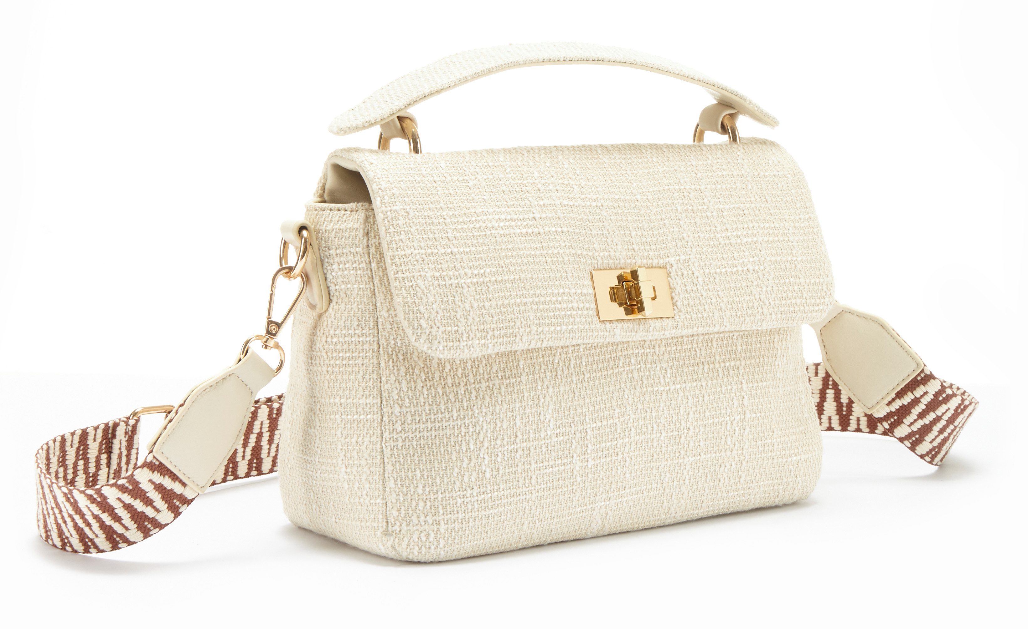 Vivance Umhängetasche Handtasche, Schultertasche, Tragetasche, Crossbody Bag VEGAN