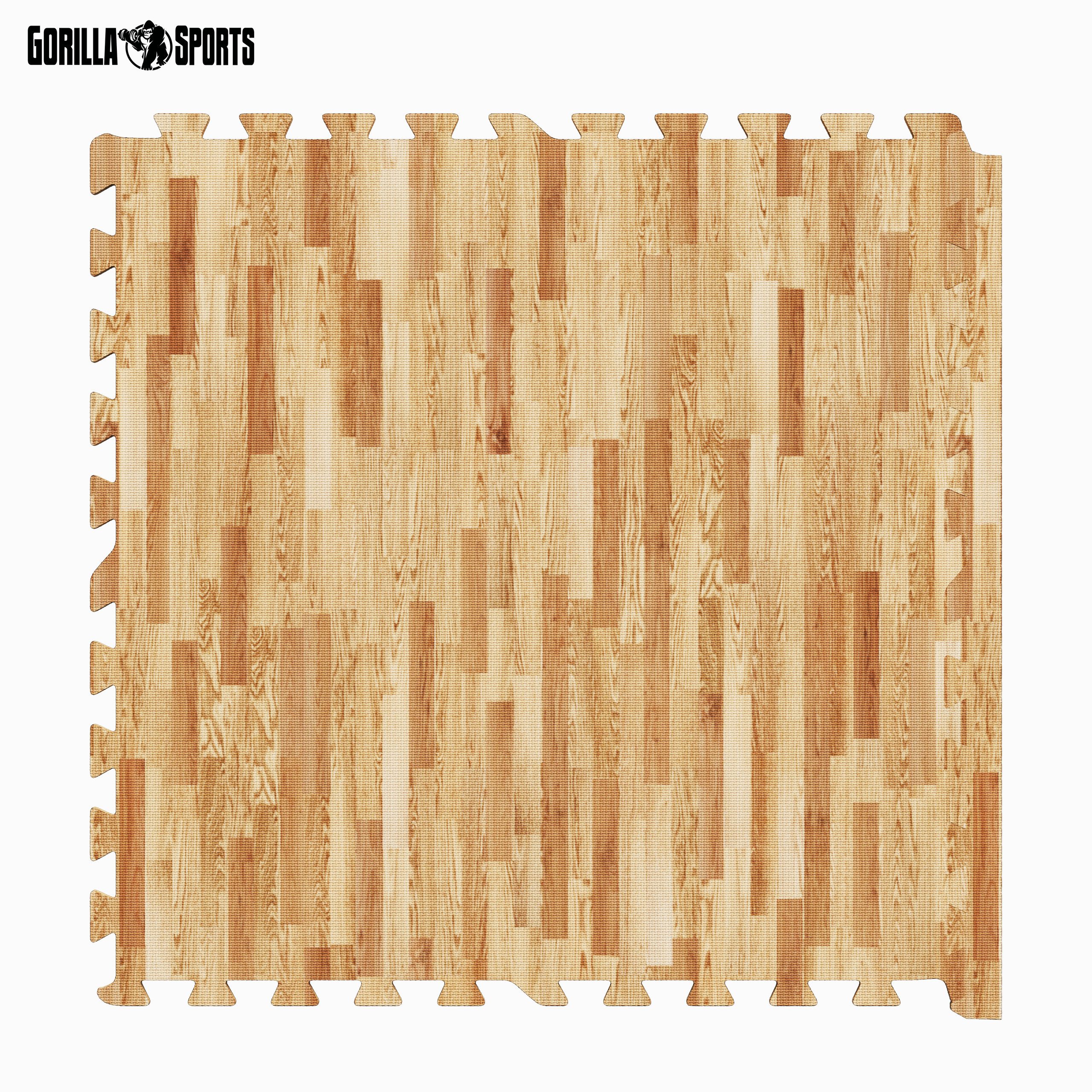 GORILLA SPORTS Bodenschutzmatte 6 Fitnessmatte, 12 Endstücke - Puzzlematte, günstig online kaufen