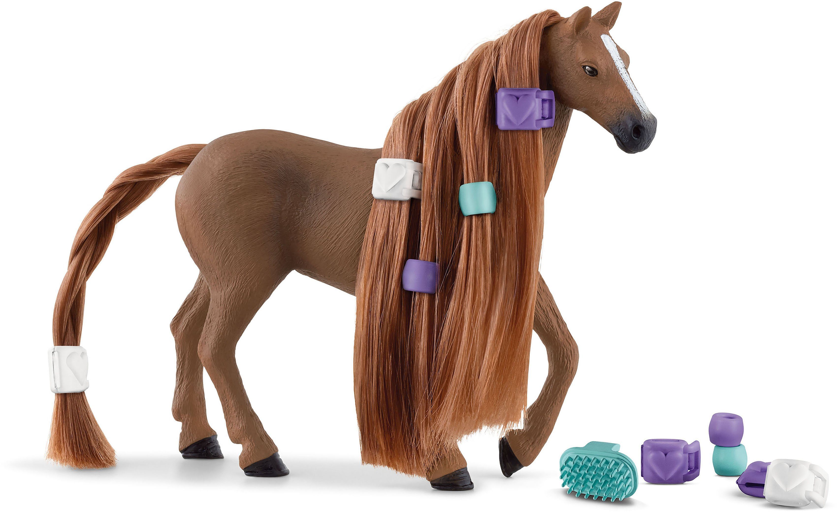 Schleich® Spielfigur HORSE Englisch Horse CLUB, Stute Vollblut Beauty (42582)