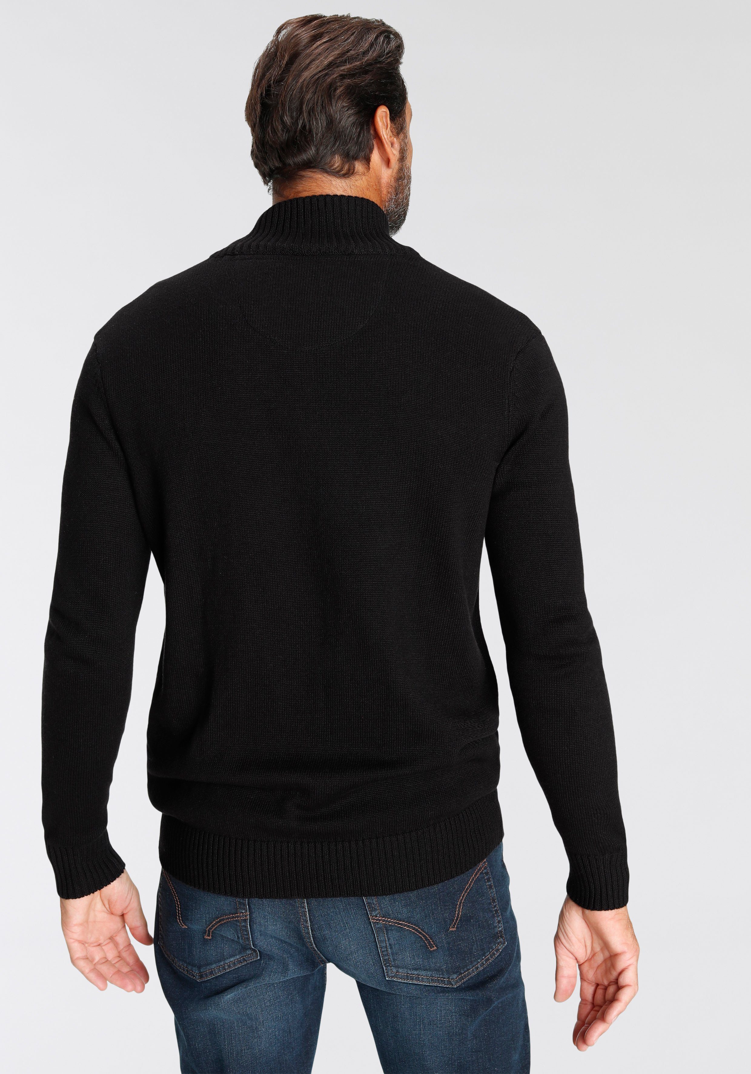 Man's World Strickjacke in vielen Farben! Preis- Leistungsbestseller aus Baumwollmischung, bequeme Paßform – Bild 3 von 5