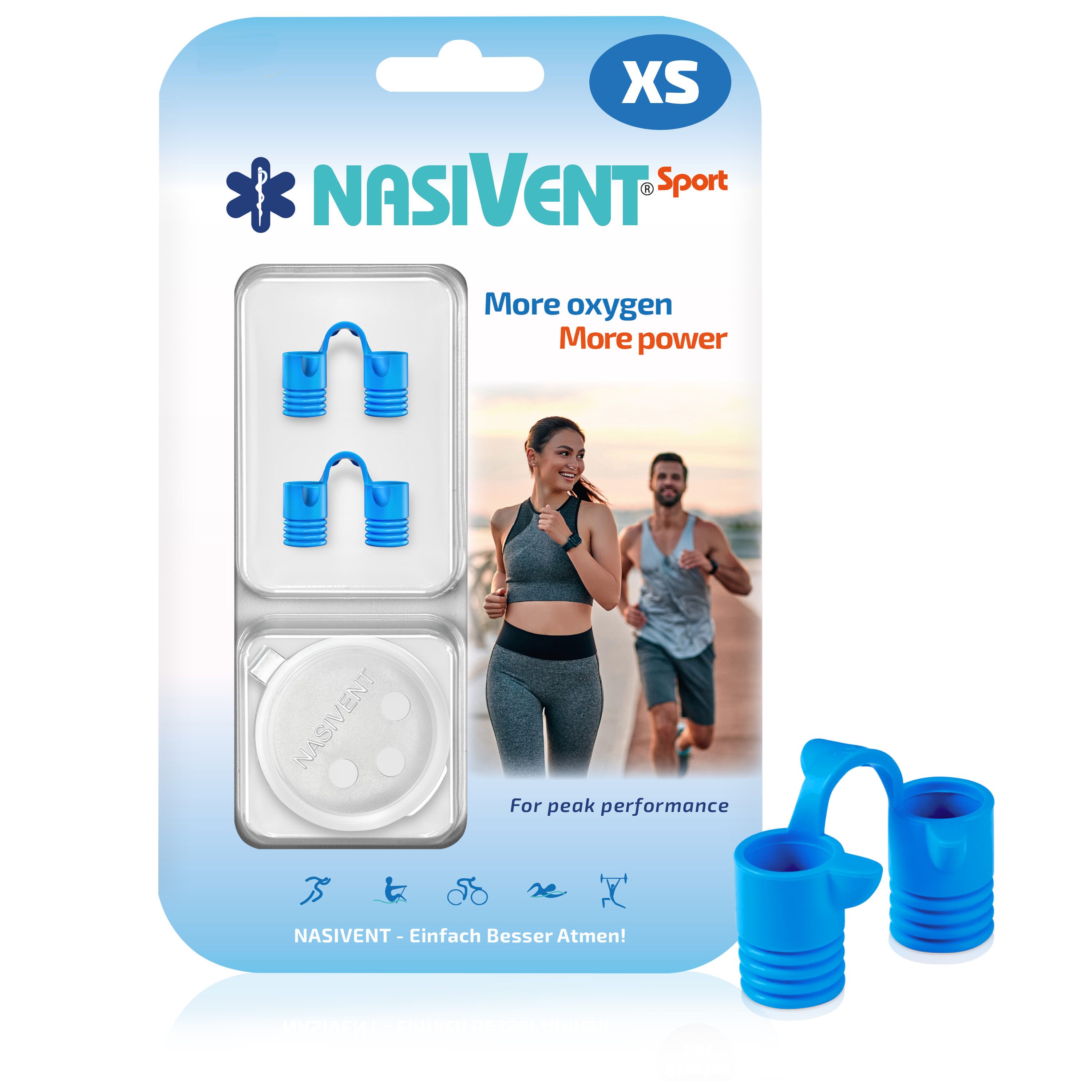 Nasenspreizer Nasivent Sport Nasendilatator für Fitness Training
