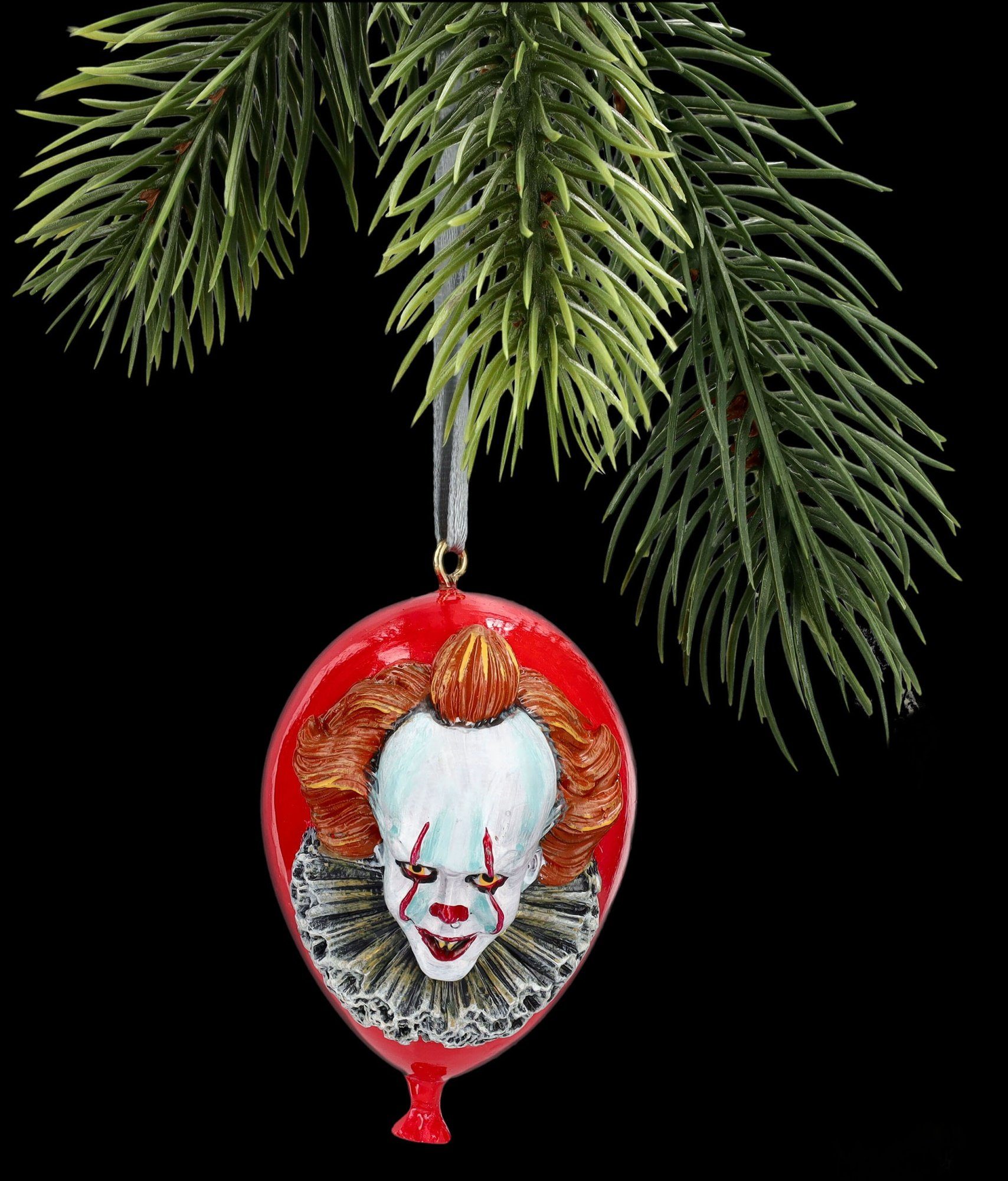 Figuren Shop GmbH Christbaumschmuck Christbaumschmuck ES - Pennywise Zeit zum Fliegen - Weihnachten Horror (1-tlg)