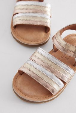 Next Sandalen mit Lederstreifen – weite Passform Sandale (1-tlg)