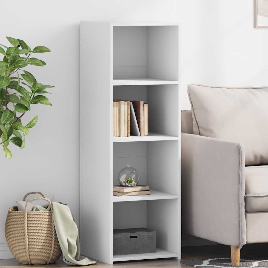 vidaXL Highboard Highboard Weiß 40x41x124 cm Holzwerkstoff (1 St)