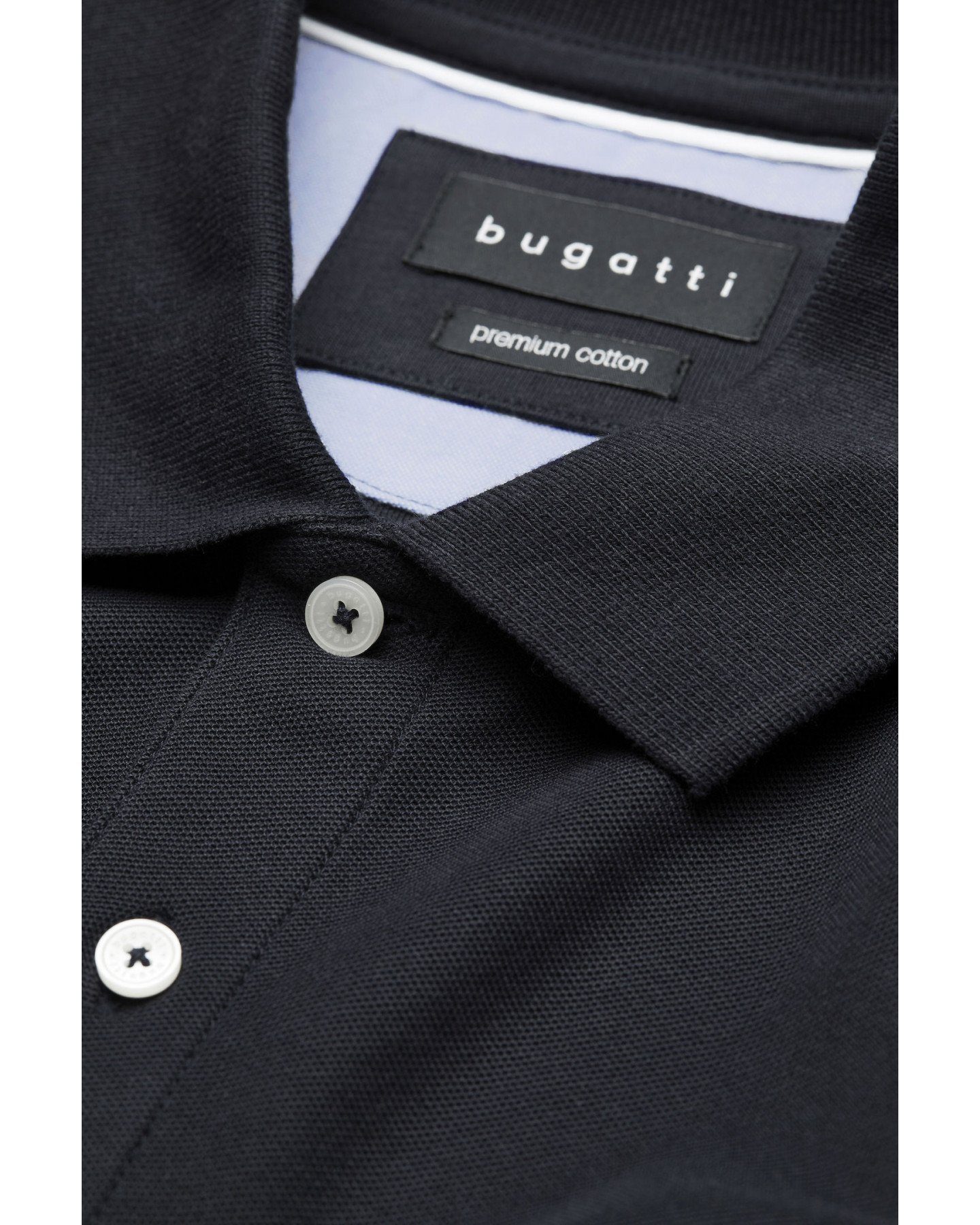 bugatti Poloshirt 8150-95030 Körpernahe Passform durch günstig online kaufen